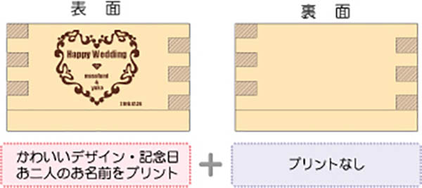 デザイン（プリント）のみ【1合枡】