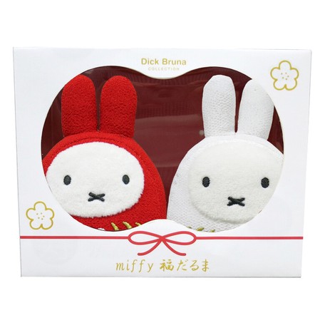 miffy福だるま　紅白セット